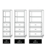 Horizontal Wood HC204 - Meridian Closets