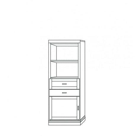 Horizontal Wood HC206 - Meridian Closets