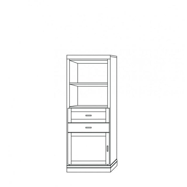 Horizontal Wood HC206 - Meridian Closets