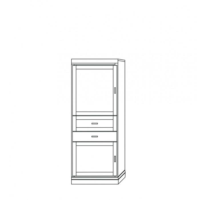 Horizontal Wood HC207 - Meridian Closets