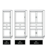 Horizontal Wood HC207 - Meridian Closets