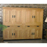 Horizontal Wood Mission Face - H106 - Meridian Closets