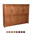Horizontal Wood Raised Panel Face - H109 - Meridian Closets