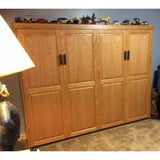 Horizontal Wood Raised Panel Face - H109 - Meridian Closets