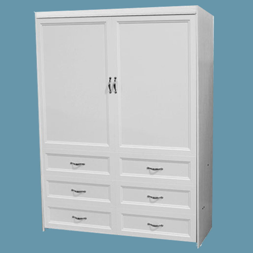 Vertical Melamine Dresser Cabinet Face - MELV108 - Meridian Closets