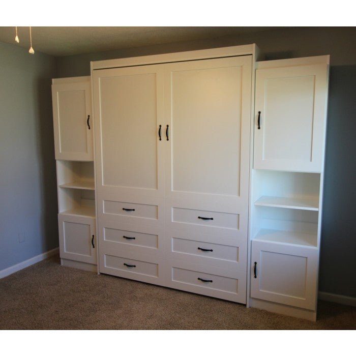 Vertical Melamine Dresser Cabinet Face - MELV108 - Meridian Closets