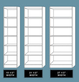 Vertical Melamine VC201 - Meridian Closets