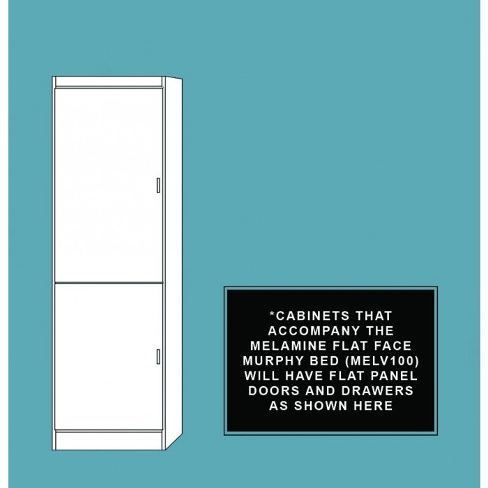 Vertical Melamine VC203 - Meridian Closets