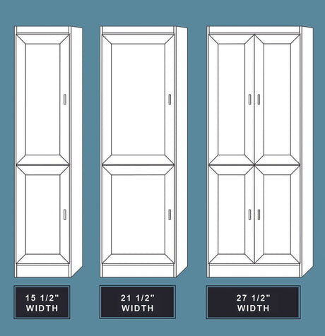 Vertical Melamine VC203 - Meridian Closets