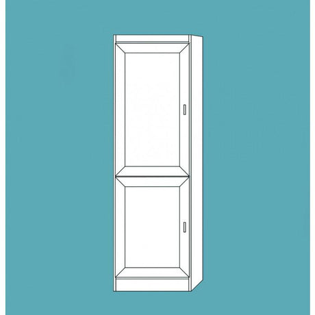 Vertical Melamine VC203 - Meridian Closets