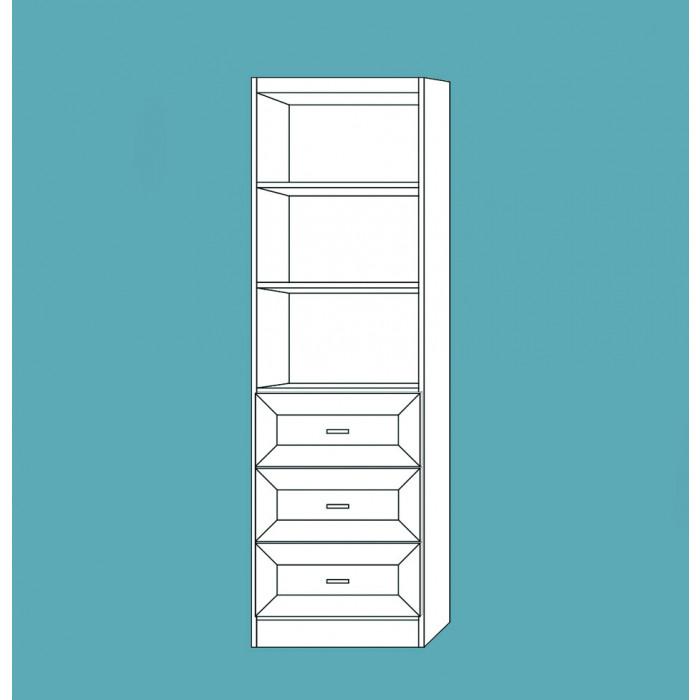 Vertical Melamine VC204 - Meridian Closets