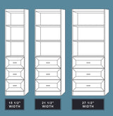 Vertical Melamine VC204 - Meridian Closets