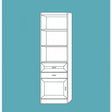 Vertical Melamine VC206 - Meridian Closets