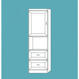Vertical Melamine VC209 - Meridian Closets