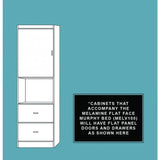 Vertical Melamine VC209 - Meridian Closets