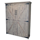 Vertical Wood Barn Face - V120 - Meridian Closets