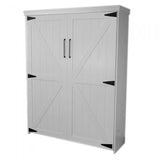 Vertical Wood Barn Face - V120 - Meridian Closets
