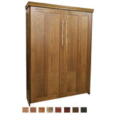 Vertical Wood Contemporary Face - V107 - Meridian Closets