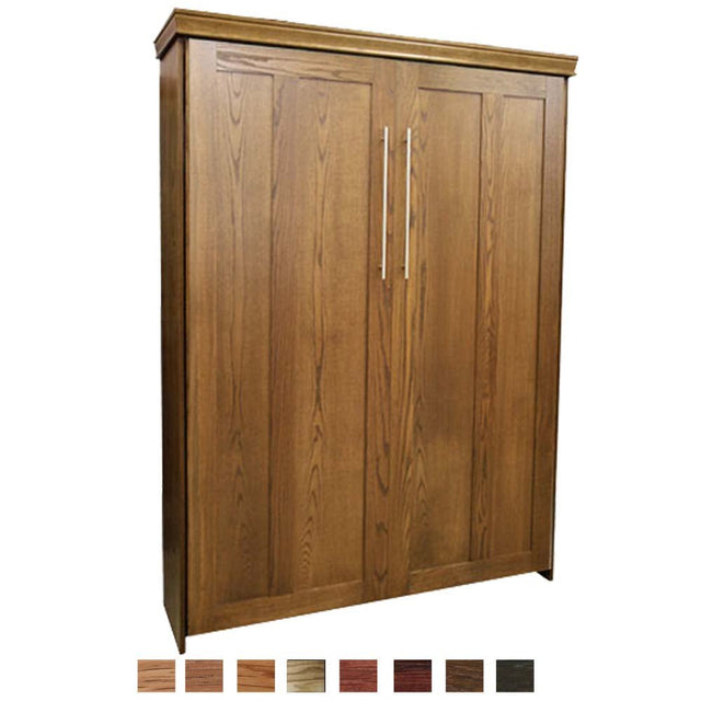 Vertical Wood Contemporary Face - V107 - Meridian Closets