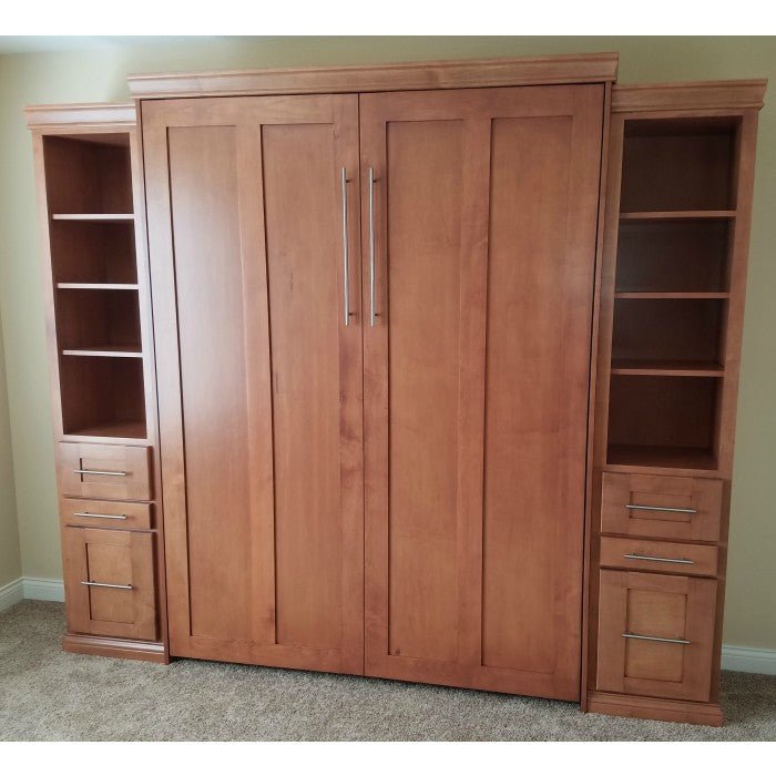 Vertical Wood Contemporary Face - V107 - Meridian Closets