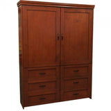 Vertical Wood Dresser Cabinet Face - V108 - Meridian Closets
