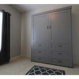 Vertical Wood Dresser Cabinet Face - V108 - Meridian Closets