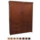 Vertical Wood Dresser Cabinet Face - V108 - Meridian Closets