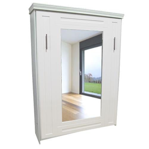 Vertical Wood Mirror Face - V102 - Meridian Closets