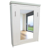 Vertical Wood Mirror Face - V102 - Meridian Closets