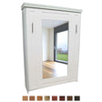 Vertical Wood Mirror Face - V102 - Meridian Closets