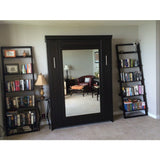 Vertical Wood Mirror Face - V102 - Meridian Closets