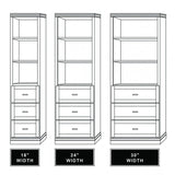 Vertical Wood VC204 - Meridian Closets