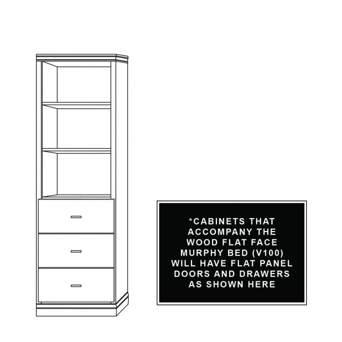 Vertical Wood VC204 - Meridian Closets