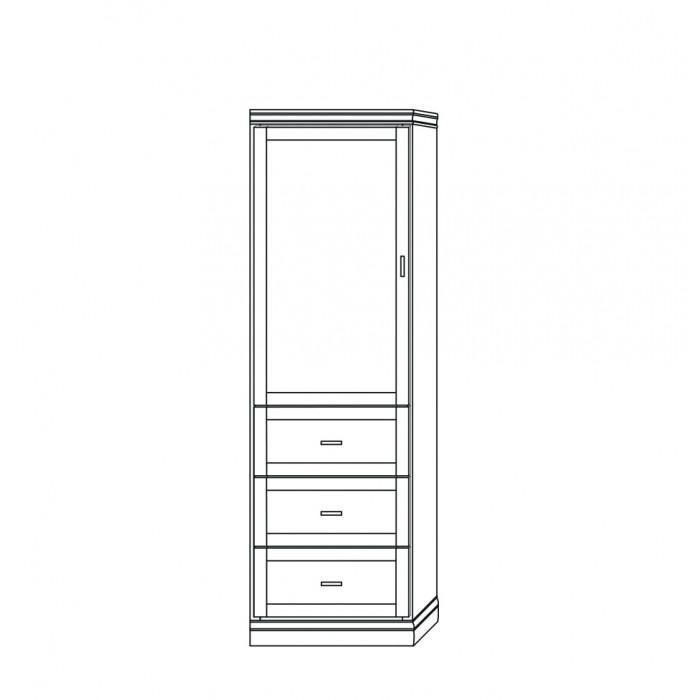 Vertical Wood VC205 - Meridian Closets