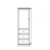 Vertical Wood VC205 - Meridian Closets
