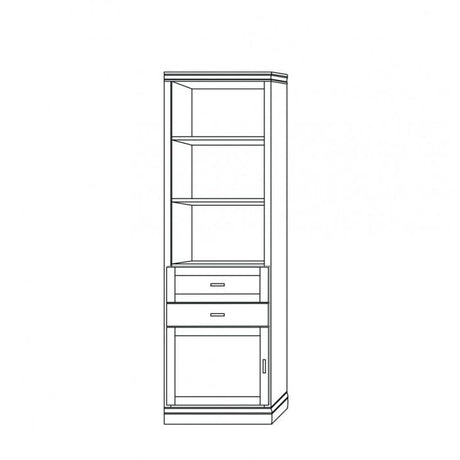Vertical Wood VC206 - Meridian Closets