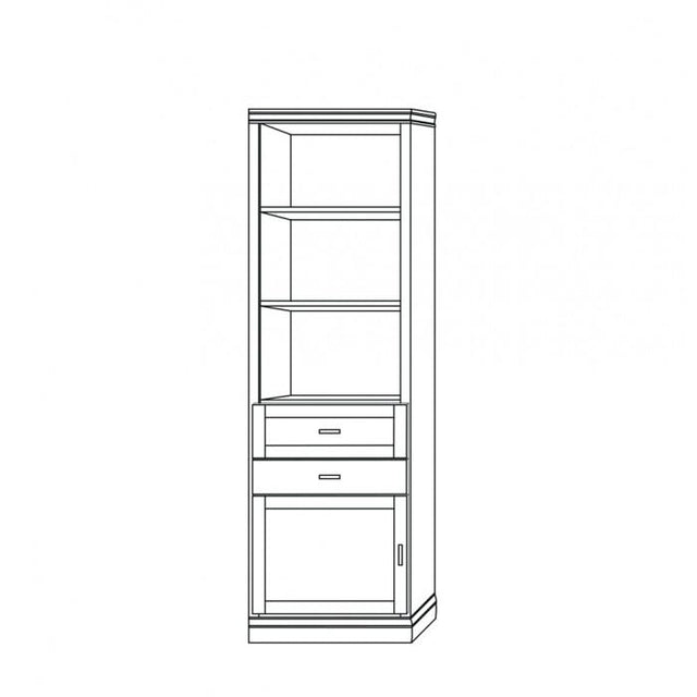 Vertical Wood VC206 - Meridian Closets