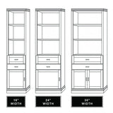 Vertical Wood VC206 - Meridian Closets