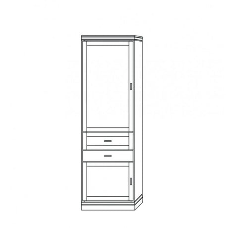 Vertical Wood VC207 - Meridian Closets