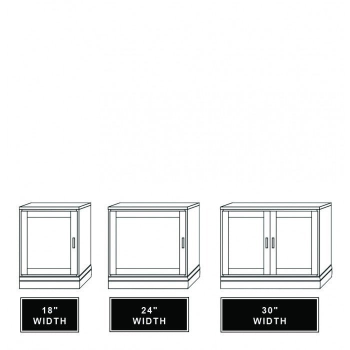 Vertical Wood VNS401 - Meridian Closets