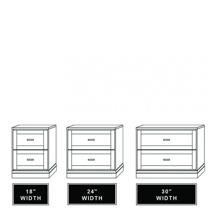 Vertical Wood VNS402 - Meridian Closets