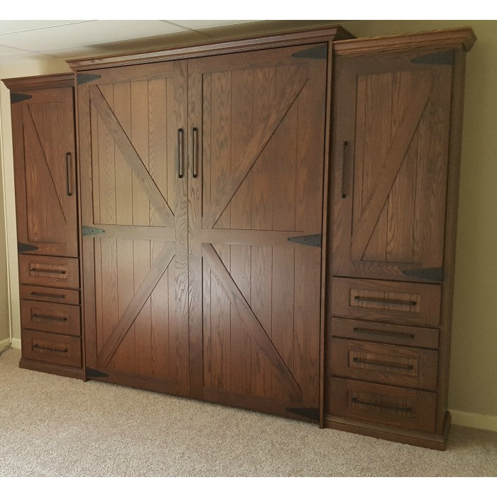 Vertical Wood Barn Face - V120